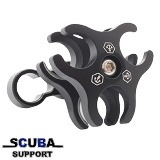 Anchor Dive Lights LUGNAQUILLA Triple Ball Clamp