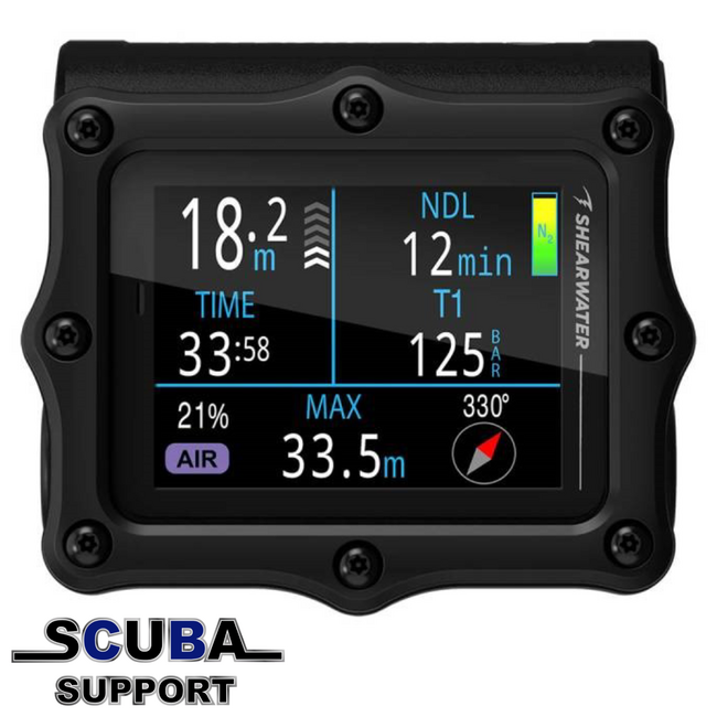 Shearwater Perdix 3 Black Duikcomputer