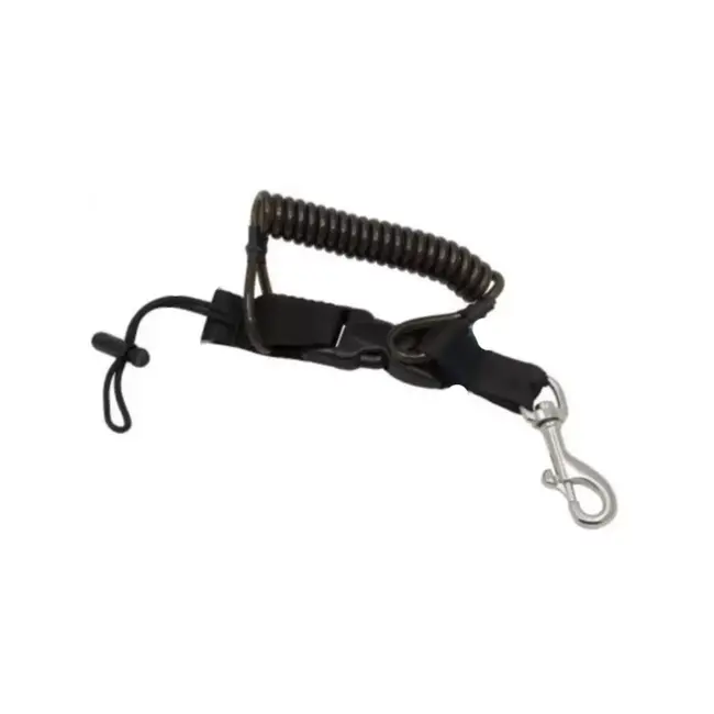 Spiral cord with boltsnap