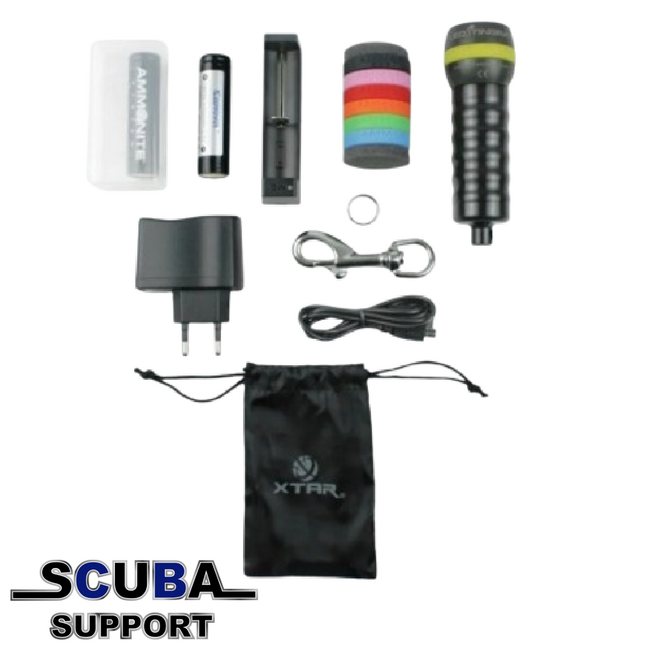 Ammonite System Dive light AS Led Stingray Mark II deluxe set