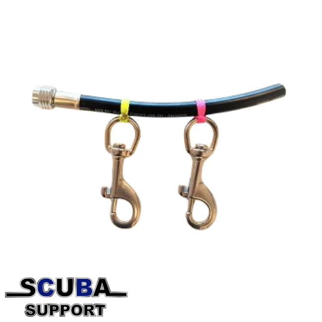 Scuba Support Caveline Nylon 50 mtr / 2 mm fluorgeel