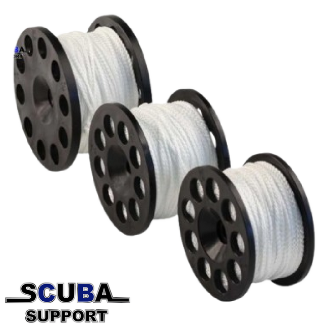 Halcyon Defender Pro 100 Safety Spool 24 Line, SS Double End Clip