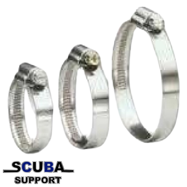 JCS Hose Clamps Hose clamp Hi-grip stainless 60mm