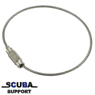 Dive Elements RVS kabelring (Stainless cable ring) Per stuk