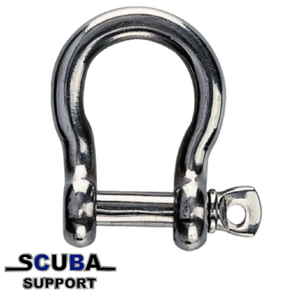 Scuba Support Harpsluiting RVS 5 mm