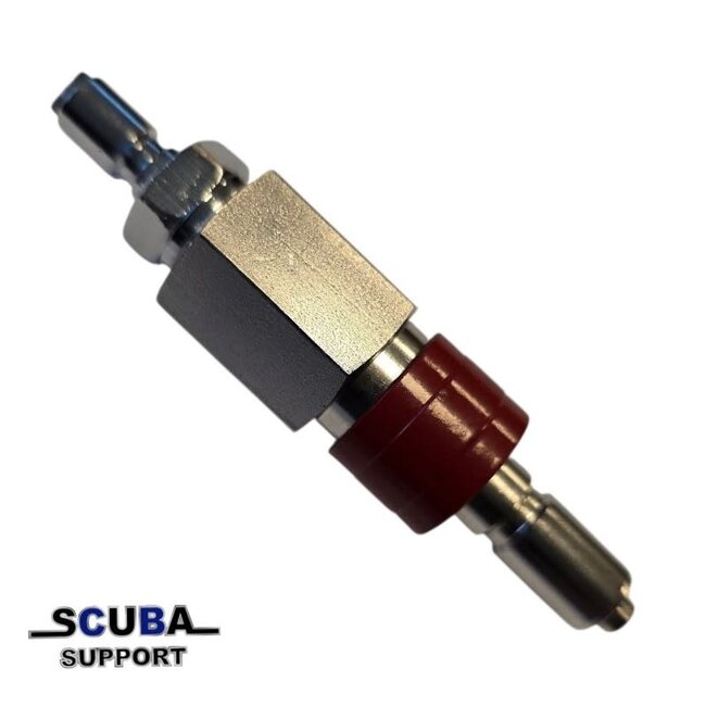 Dive Elements Inflator to QC6 adapter