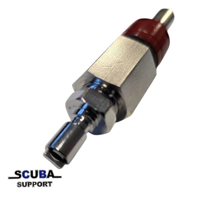 Dive Elements Inflator to QC6 adapter