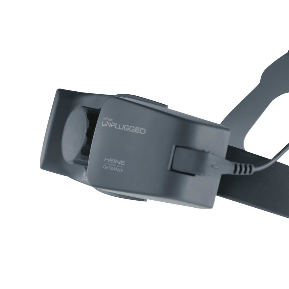 Heine Omega 500, hoofdband met binoculaire indirecte oogspiegel LED