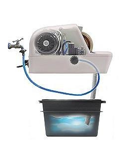 ROM Handy H34SE (G) waterslot/-leiding met sensor naslijpen facet en voorslijpen