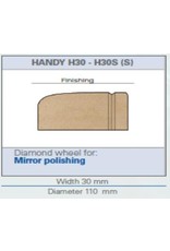 ROM handslijper H30SE met waterslot/-leiding met sensor naslijpen met facet