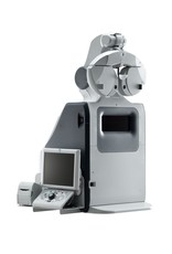 Nidek Nidek TS 610 compact refractiesysteem eventueel in combinatie met een zelfstandige subjectieve refractie