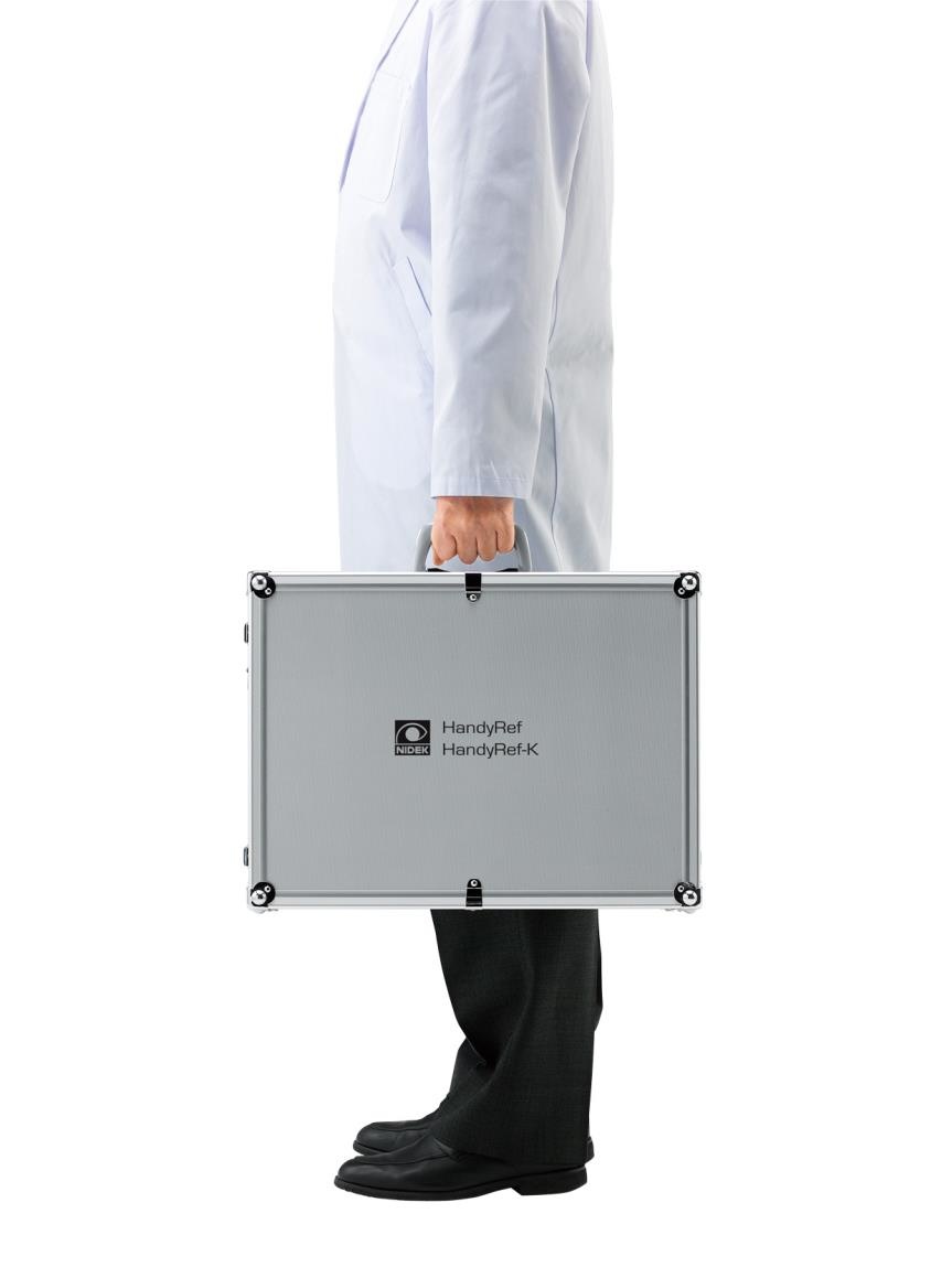 Nidek HandyRef met luchtballon kaart, verkrijgbaar in diverse uitvoeringen