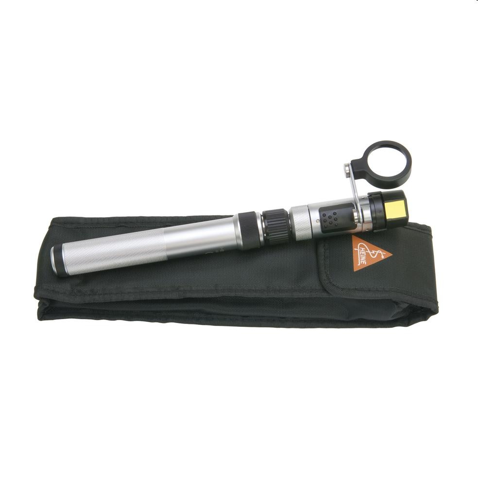 Heine HSL 150 hand spleetlamp met slank batterijhandvat