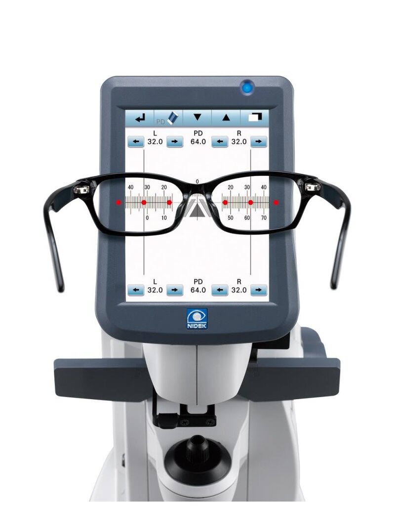 Nidek Nidek LM-7 lensmeter, optioneel leverbaar met printer
