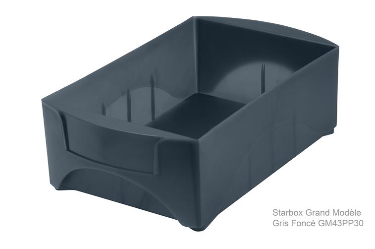 Starbox werkbak A4 hoog/groot 5 stuks in 14 verschillende kleuren (Buitenmaat L378xB226xH119)