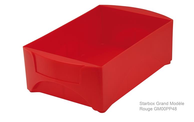 Starbox werkbak A4 hoog/groot 5 stuks in 14 verschillende kleuren (Buitenmaat L378xB226xH119)
