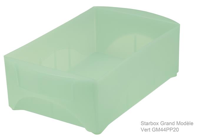 Starbox werkbak A4 hoog/groot 5 stuks in 14 verschillende kleuren (Buitenmaat L378xB226xH119)