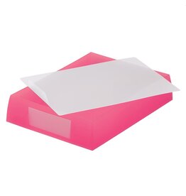 Boxop uitneembare transparante bodemplaat 30 stuks (213mm x 152 mm)