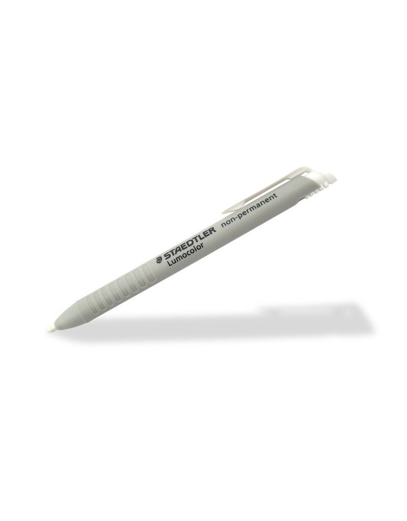 Uitwisbare markeerstift wit, rood of zwart