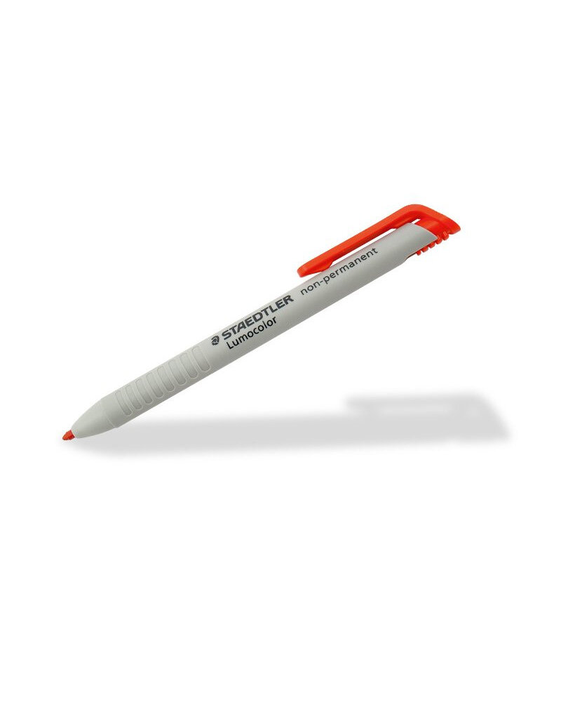 Uitwisbare markeerstift wit, rood of zwart