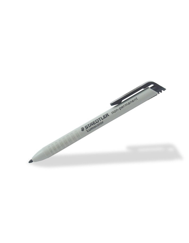 Uitwisbare markeerstift wit, rood of zwart