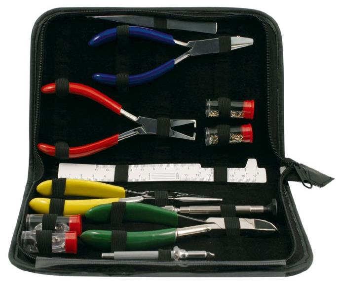 Gereedschapset/etui, 12-delig