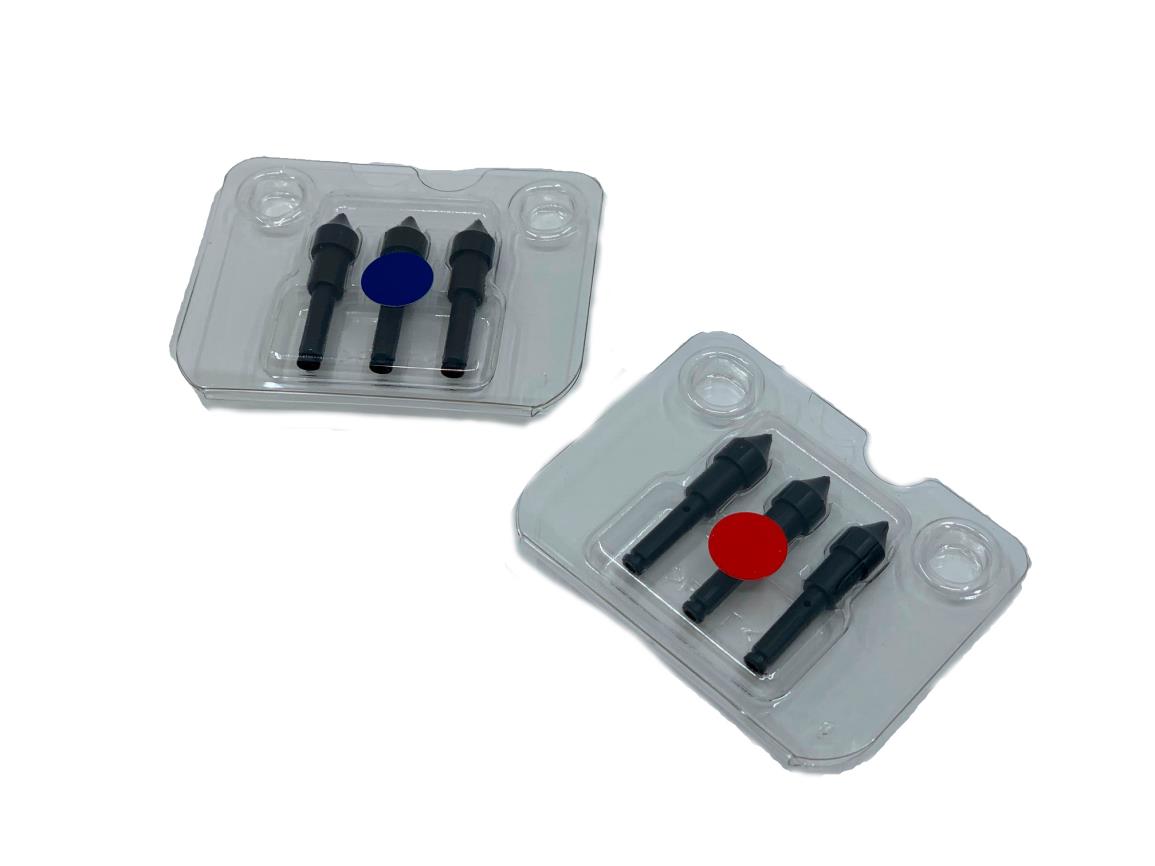 Nidek aftekenstiften rood, 3 stuks