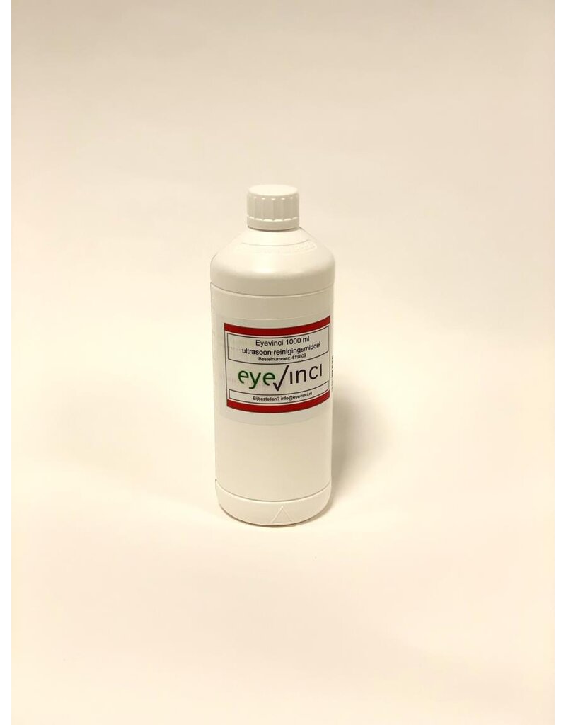 EyeVinci Eyevinci 1 liter ultrasoon reinigingsmiddel (geconcentreerd mengverhouding 1:20)