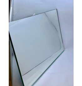 Verstelbare refractie spiegel opgedampt 400mm x 250mm x 6mm poly geslepen