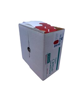 Nidek Nu tijdelijk 3de rol gratis Optisafe glasplakkers / blocking pads (T1422) 17x32mm solid center