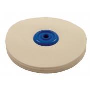 Polijstschijf voor kunsstof en metaal 125mm doorsnee, 12mm breed