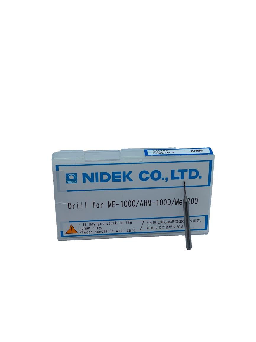 Nidek boortjes/freesjes (0.8mm) voor alle Nidek slijpautomaten (excl. LEX)