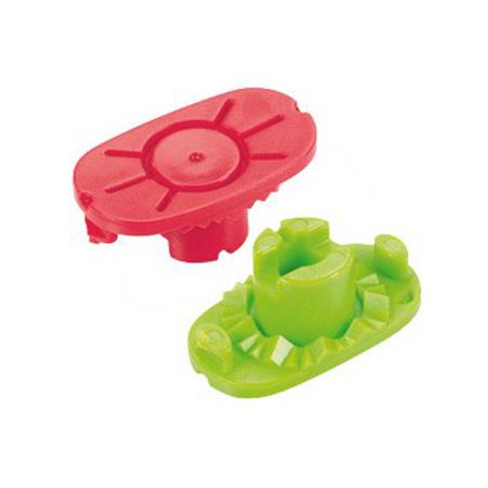 Nidek Nidek Pliable cup / slijpautomaat cups (rood of groen) 10 stuks