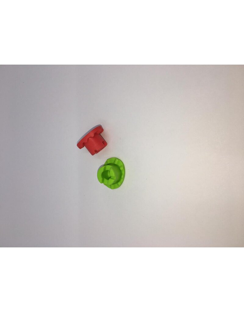 Nidek Nidek LEXCE Mini cup (rood en groen)  set 5 stuks