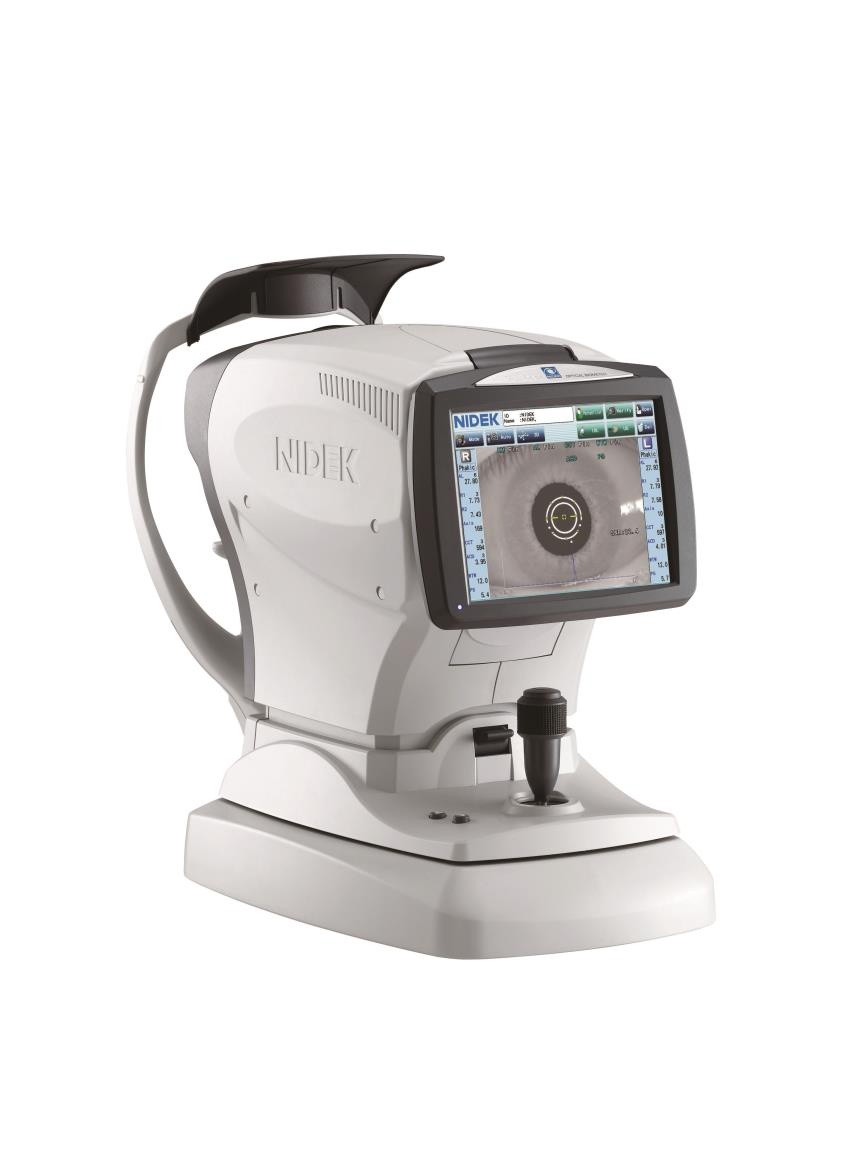 Nidek AL scan aslengtemeter en biometer
