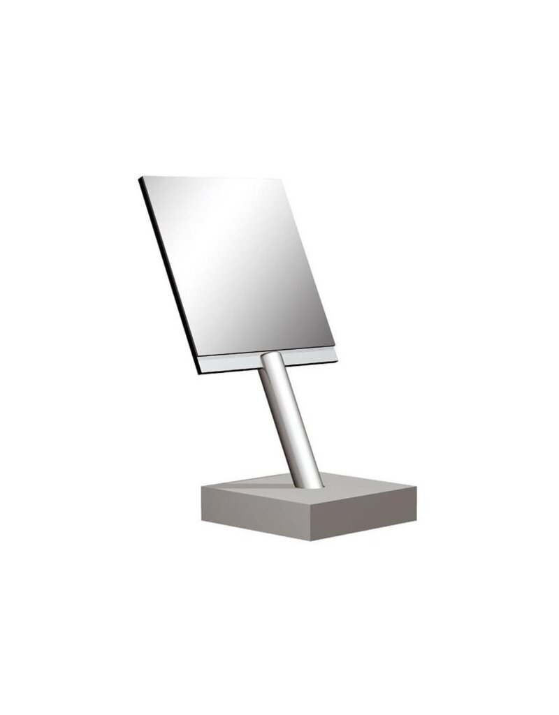 Tafel- en handspiegel in hellend statief