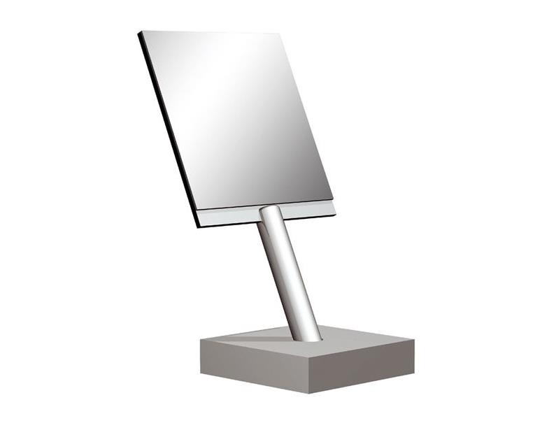 Tafel- en handspiegel in hellend statief