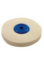 Polijstschijf stof, extra stijf voor kunststof