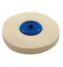 Polijstschijf stof, extra stijf voor kunststof