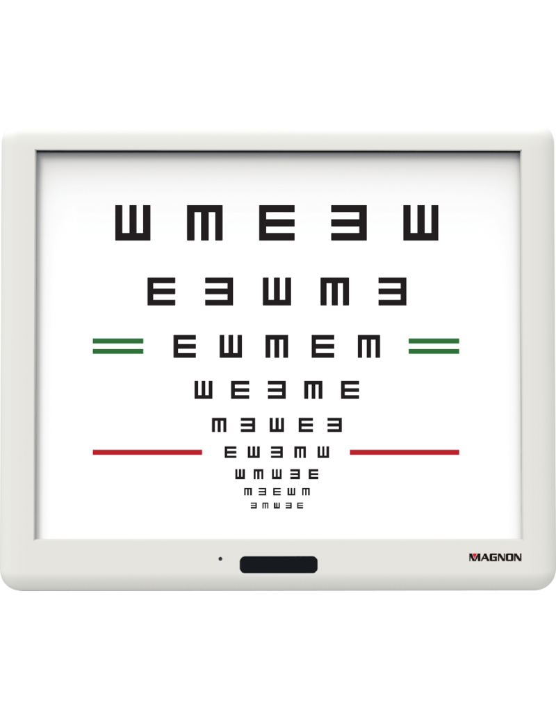 Magnon LCD visusscherm LC-190P met reversable polaroid test