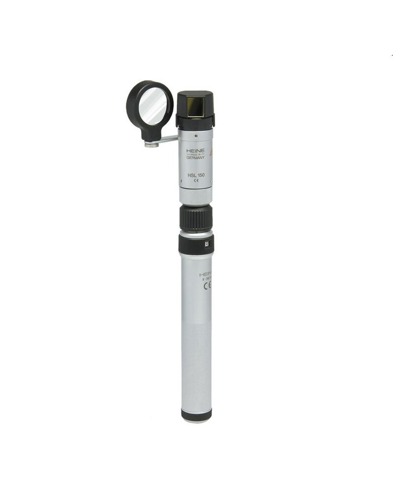 Heine Heine HSL150 hand-held slitlamp 3.5V oplaadbaar handvat en NT4 tafellader