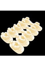 Nidek Nidek Pliable cup / slijpmachine cups (wit) 10 stuks