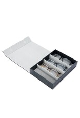 Brillenbewaarbox met 4 vakken