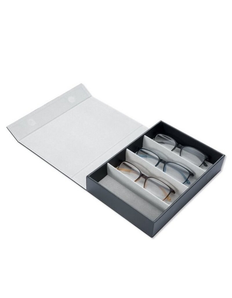 Brillenbewaarbox met 4 vakken