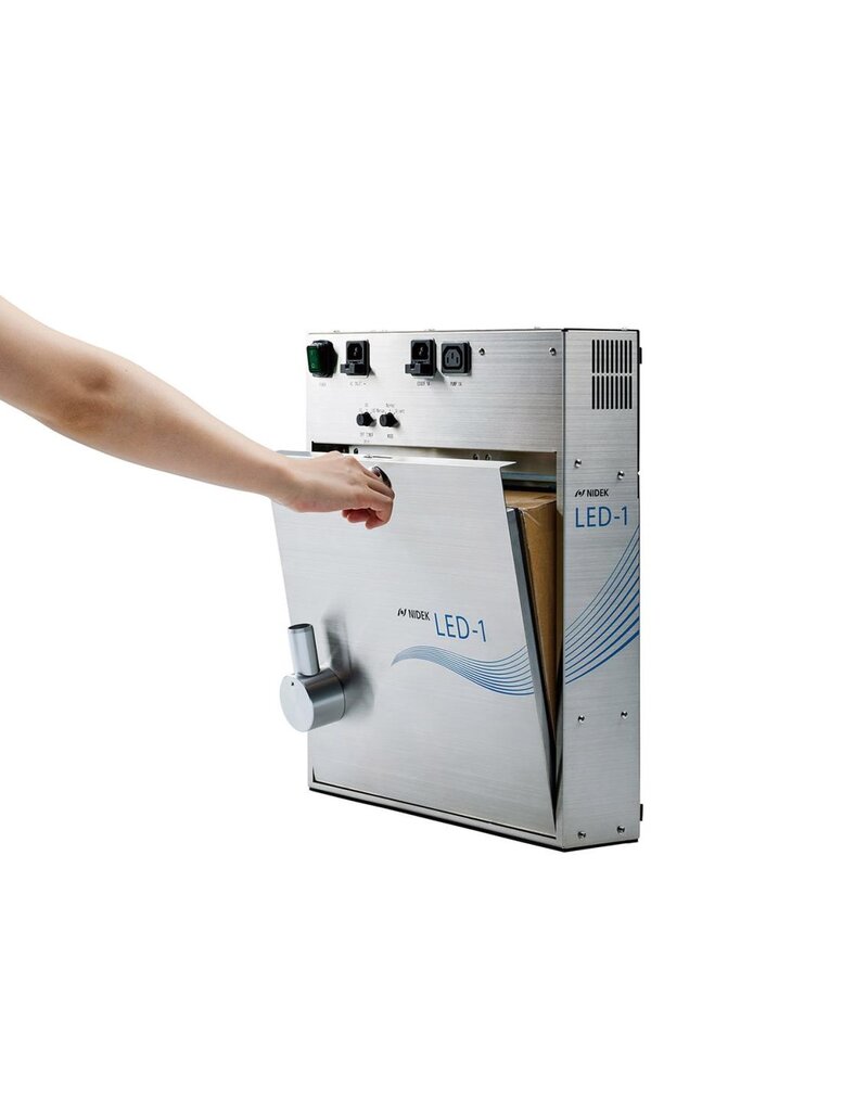 Nidek Nidek LED-1 luchtreiniger voor slijpgeuren. Voor een frisse werkplaats