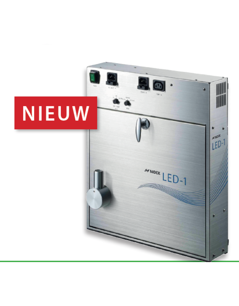 Nidek Nidek LED-1 luchtreiniger voor slijpgeuren. Voor een frisse werkplaats