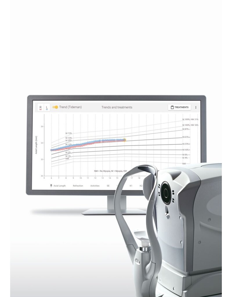 Nidek Nidek AL-Scan M Aslengtemeter met myopie management software – nu in prijs verlaagd!