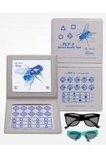Oculus Oculus stereotest Huisvlieg-S geometrische vormen inclusief polarisatiebril voor volwassene en kind
