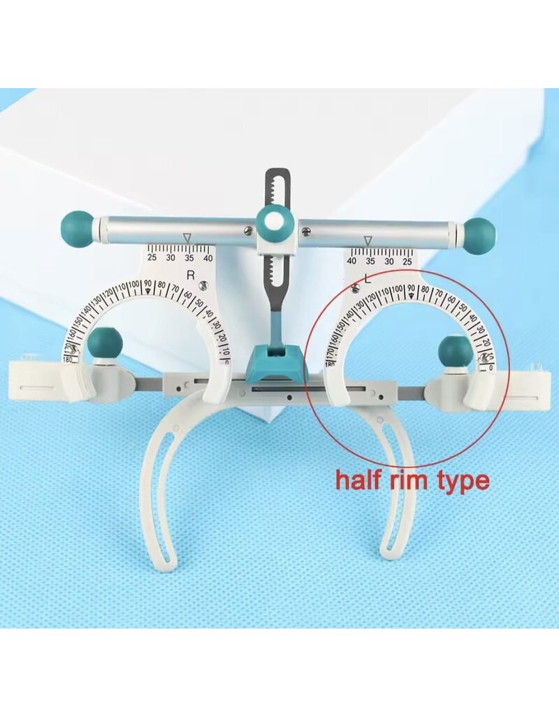 EyeVinci EyeVinci Premium pasmontuur halfrond blauwe knoppen