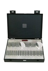 Oculus Luneau set van 22 losse prisma's (blokprisma's afgerond) en 1 rood glas, 0,5-50 dptr.